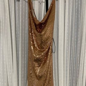 Rose Gold Party Dress